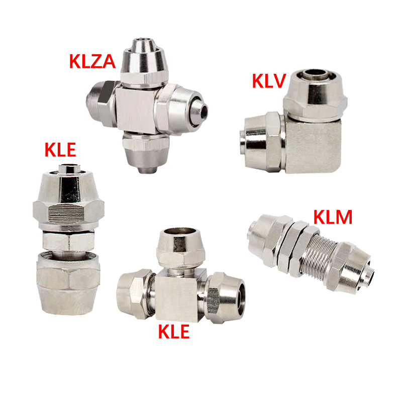 KLV KLE KLZA KLU ทองแดง PNEUMA - Compression Fitting Brass บทวิจารณ์และราคา